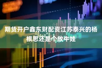 期货开户鑫东财配资江苏泰兴的杨根思还是个放牛娃